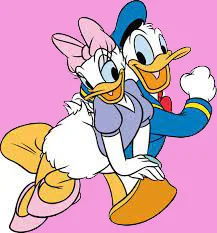 daisy duck with donald duck