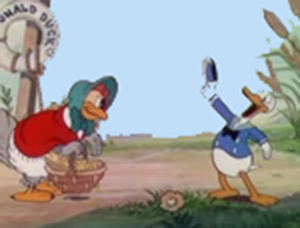 Evolution of donald duck design change 