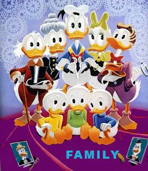 Donald Duck's Friends And Family